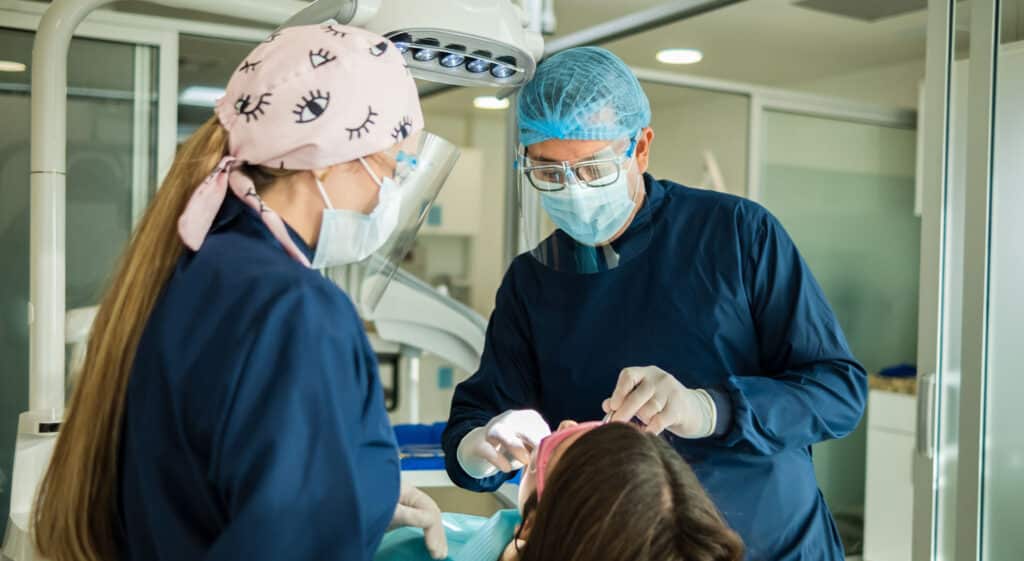 oral surgeries at dental project